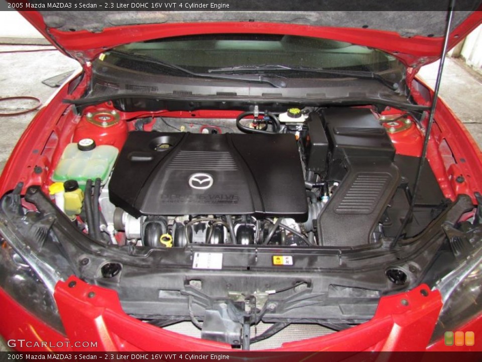 2.3 Liter DOHC 16V VVT 4 Cylinder Engine for the 2005 Mazda MAZDA3 #48433719