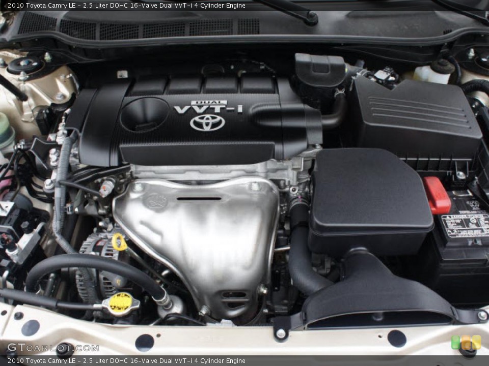 2.5 Liter DOHC 16-Valve Dual VVT-i 4 Cylinder Engine for the 2010 Toyota Camry #48434967