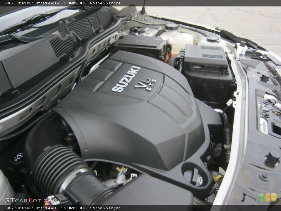 3.6 Liter DOHC 24 Valve V6 Engine for the 2007 Suzuki XL7 #48435063