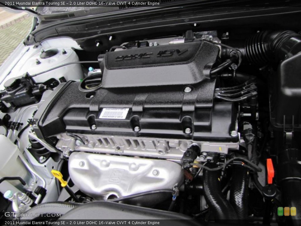 2.0 Liter DOHC 16-Valve CVVT 4 Cylinder Engine for the 2011 Hyundai Elantra #48437619