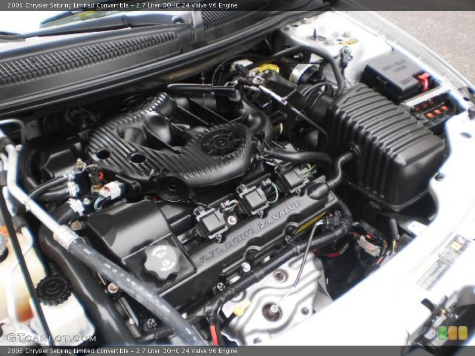 2.7 Liter DOHC 24 Valve V6 Engine for the 2005 Chrysler Sebring #48440643