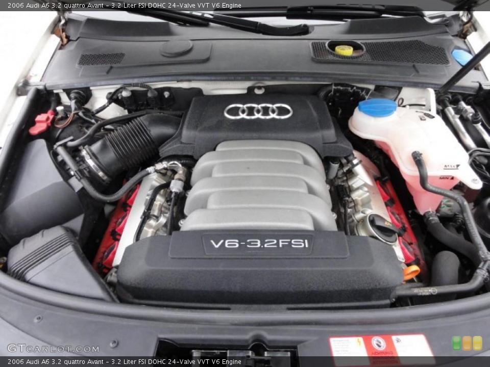 3.2 Liter FSI DOHC 24-Valve VVT V6 Engine for the 2006 Audi A6 #48441594