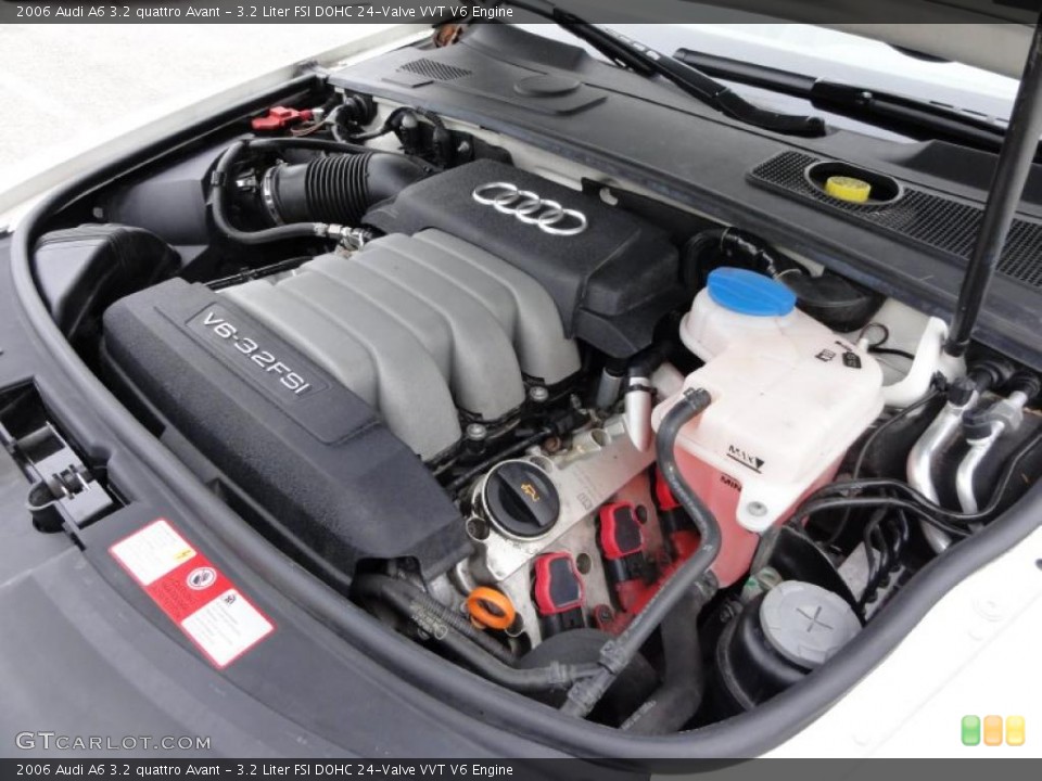 3.2 Liter FSI DOHC 24-Valve VVT V6 Engine for the 2006 Audi A6 #48441609