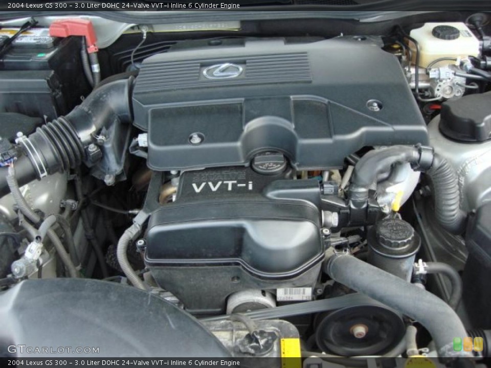 3.0 Liter DOHC 24-Valve VVT-i Inline 6 Cylinder Engine for the 2004 Lexus GS #48444255