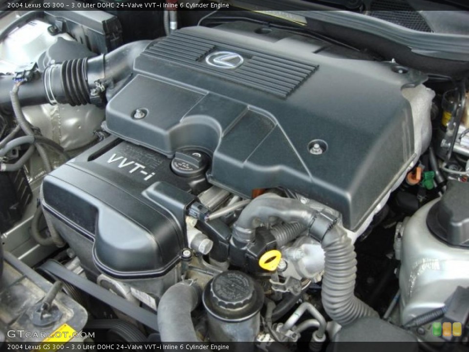 3.0 Liter DOHC 24-Valve VVT-i Inline 6 Cylinder Engine for the 2004 Lexus GS #48444270