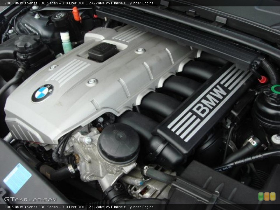 3.0 Liter DOHC 24-Valve VVT Inline 6 Cylinder Engine for the 2006 BMW 3 Series #48444639