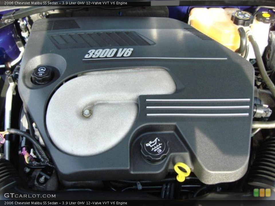 3.9 Liter OHV 12-Valve VVT V6 Engine for the 2006 Chevrolet Malibu #48446961