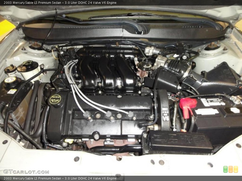 3.0 Liter DOHC 24 Valve V6 Engine for the 2003 Mercury Sable #48448314