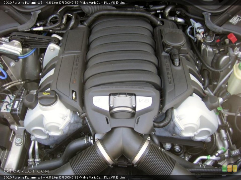 4.8 Liter DFI DOHC 32-Valve VarioCam Plus V8 Engine for the 2010 Porsche Panamera #48454669