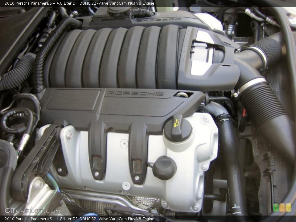4.8 Liter DFI DOHC 32-Valve VarioCam Plus V8 Engine for the 2010 Porsche Panamera #48454675