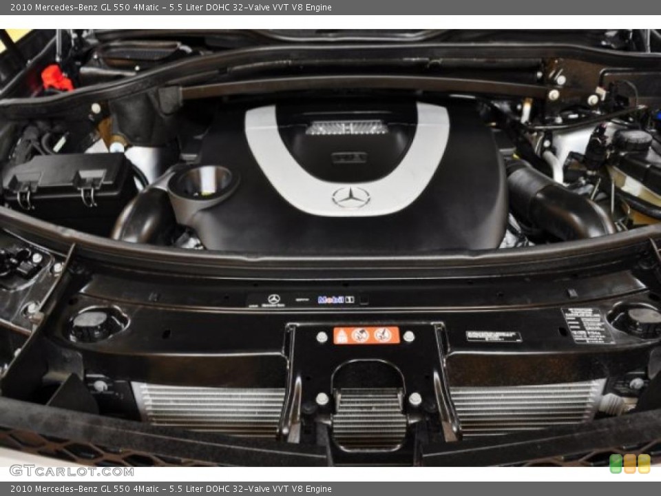 5.5 Liter DOHC 32-Valve VVT V8 Engine for the 2010 Mercedes-Benz GL #48455623