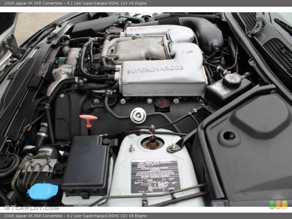 4.2 Liter Supercharged DOHC 32V V8 Engine for the 2006 Jaguar XK #48457433