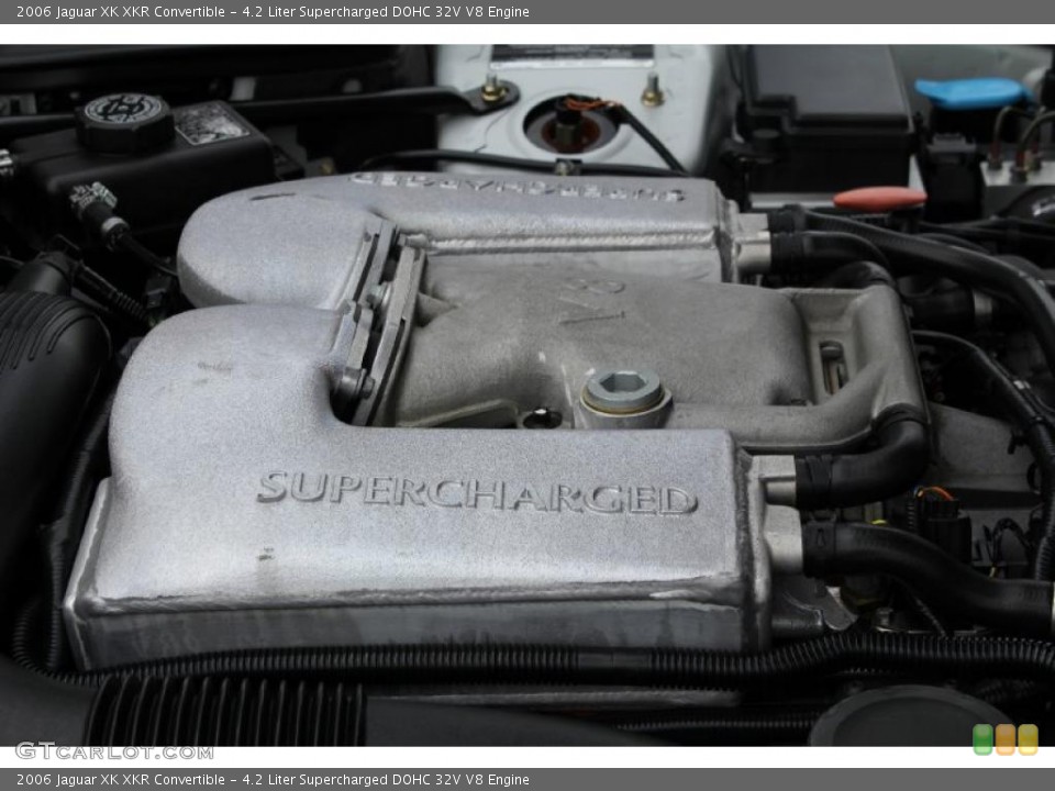4.2 Liter Supercharged DOHC 32V V8 Engine for the 2006 Jaguar XK #48457448
