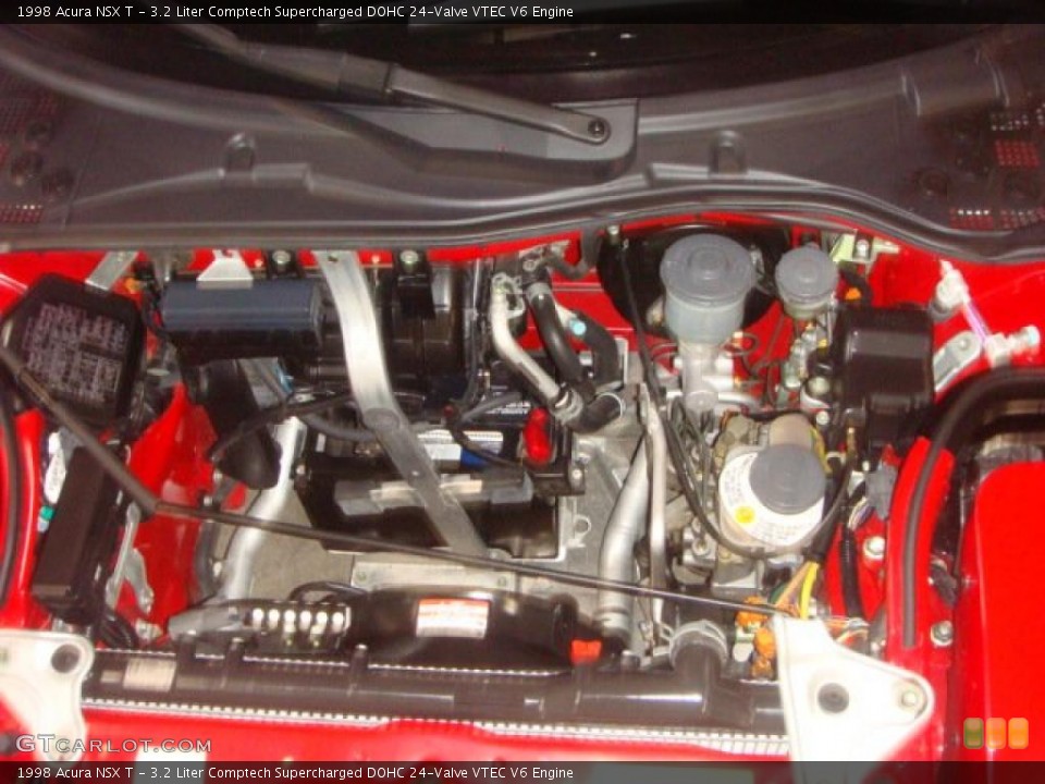 3.2 Liter Comptech Supercharged DOHC 24-Valve VTEC V6 Engine for the 1998 Acura NSX #48459794