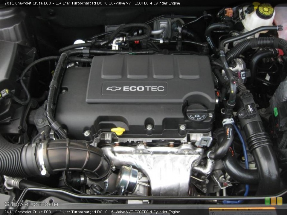 1.4 Liter Turbocharged DOHC 16-Valve VVT ECOTEC 4 Cylinder Engine for the 2011 Chevrolet Cruze #48479691