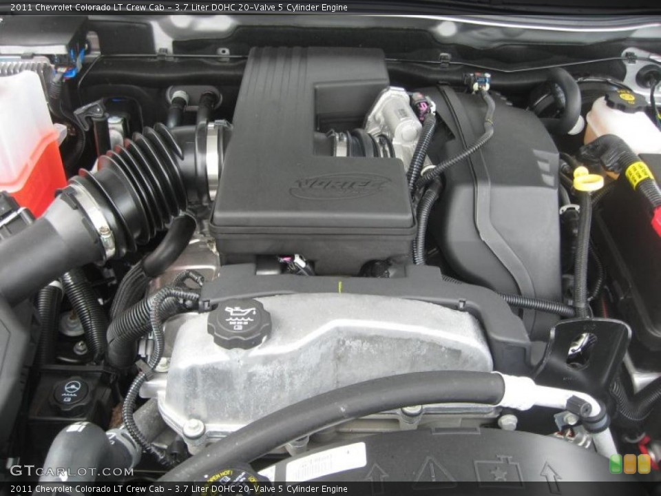 3.7 Liter DOHC 20-Valve 5 Cylinder Engine for the 2011 Chevrolet Colorado #48480213