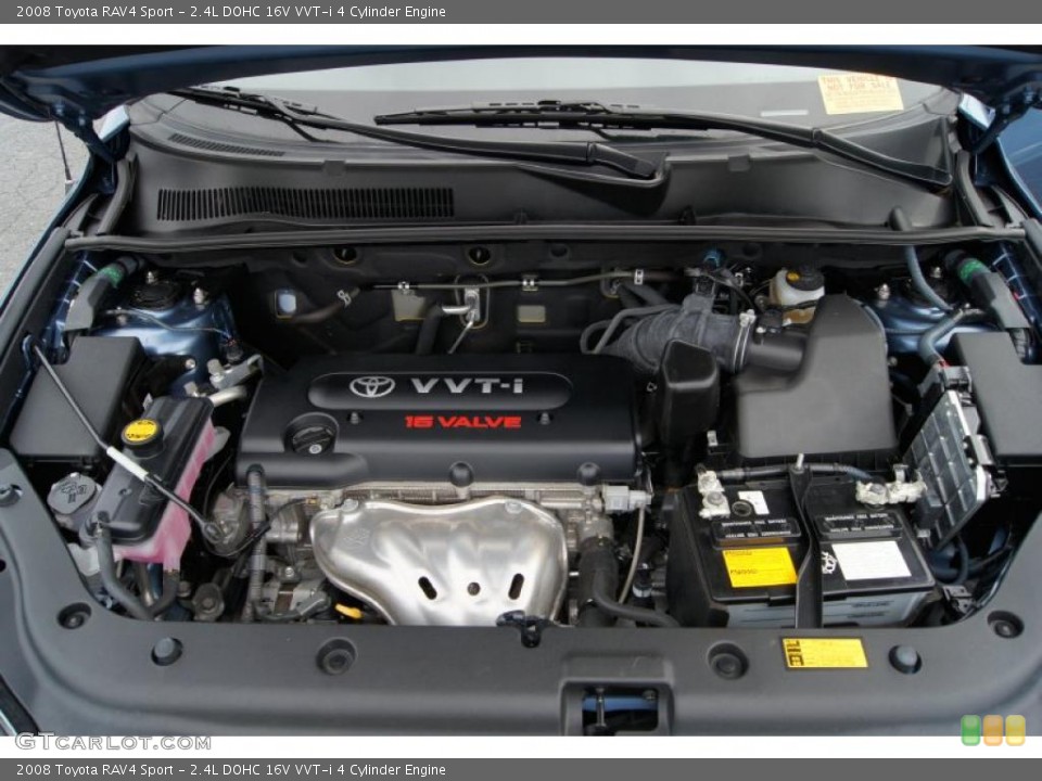 2.4L DOHC 16V VVT-i 4 Cylinder Engine for the 2008 Toyota RAV4 #48488215