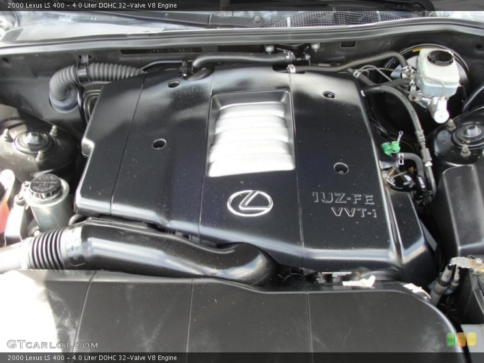 4.0 Liter DOHC 32-Valve V8 2000 Lexus LS Engine