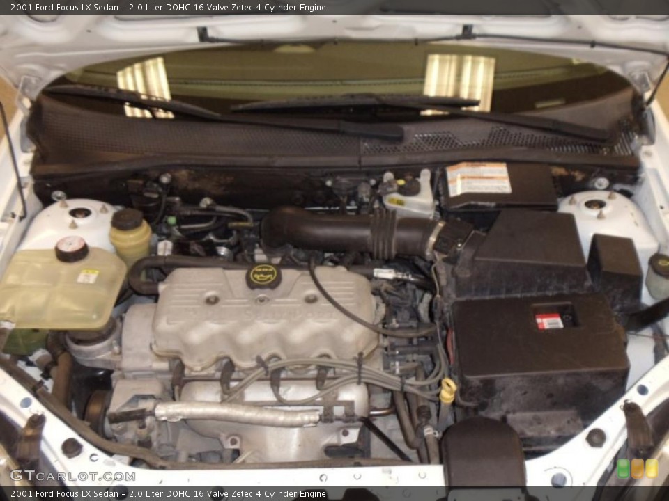 2.0 Liter DOHC 16 Valve Zetec 4 Cylinder Engine for the 2001 Ford Focus #48495010