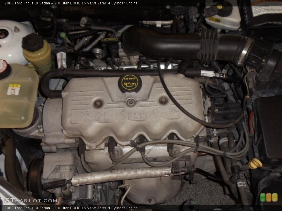 2.0 Liter DOHC 16 Valve Zetec 4 Cylinder Engine for the 2001 Ford Focus #48495022