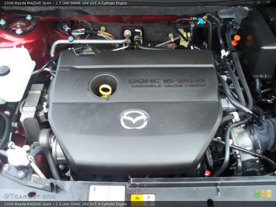 2.3 Liter DOHC 16V VVT 4 Cylinder Engine for the 2008 Mazda MAZDA5 #48497536