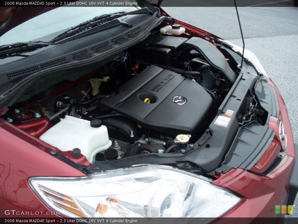 2.3 Liter DOHC 16V VVT 4 Cylinder Engine for the 2008 Mazda MAZDA5 #48497545