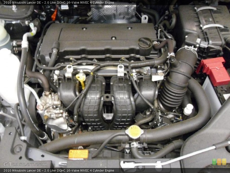 2.0 Liter DOHC 16-Valve MIVEC 4 Cylinder Engine for the 2010 Mitsubishi Lancer #48503943