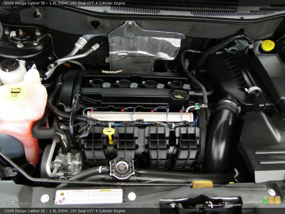 1.8L DOHC 16V Dual VVT 4 Cylinder 2008 Dodge Caliber Engine