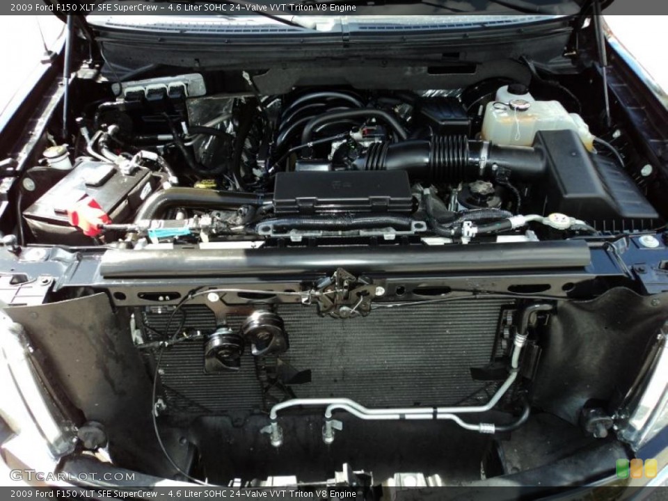 4.6 Liter SOHC 24-Valve VVT Triton V8 Engine for the 2009 Ford F150 #48512782
