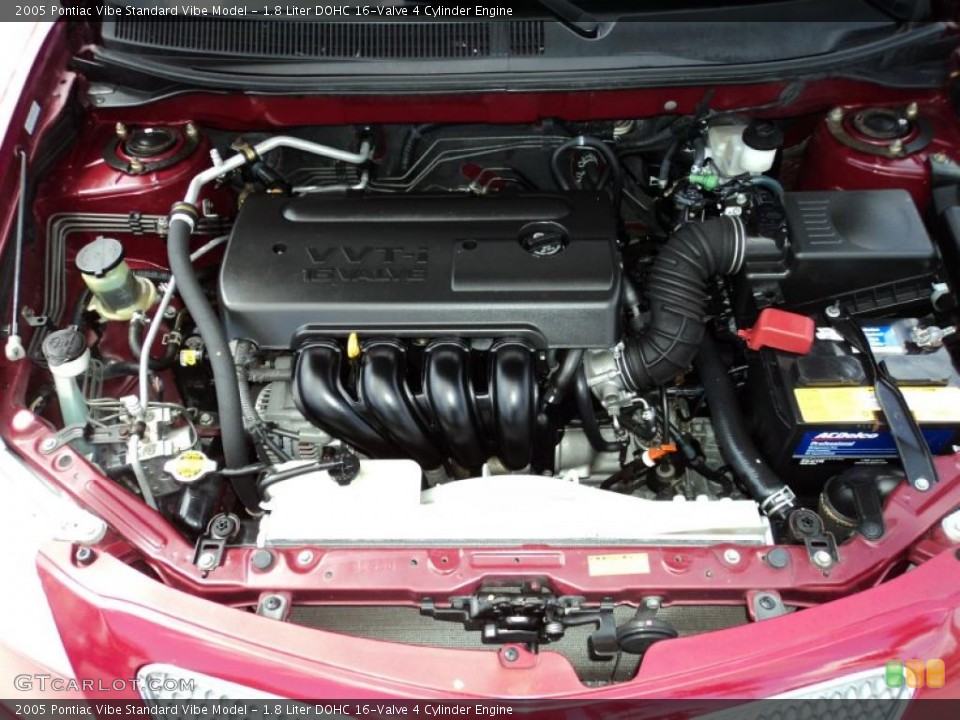 1.8 Liter DOHC 16-Valve 4 Cylinder Engine for the 2005 Pontiac Vibe #48513238
