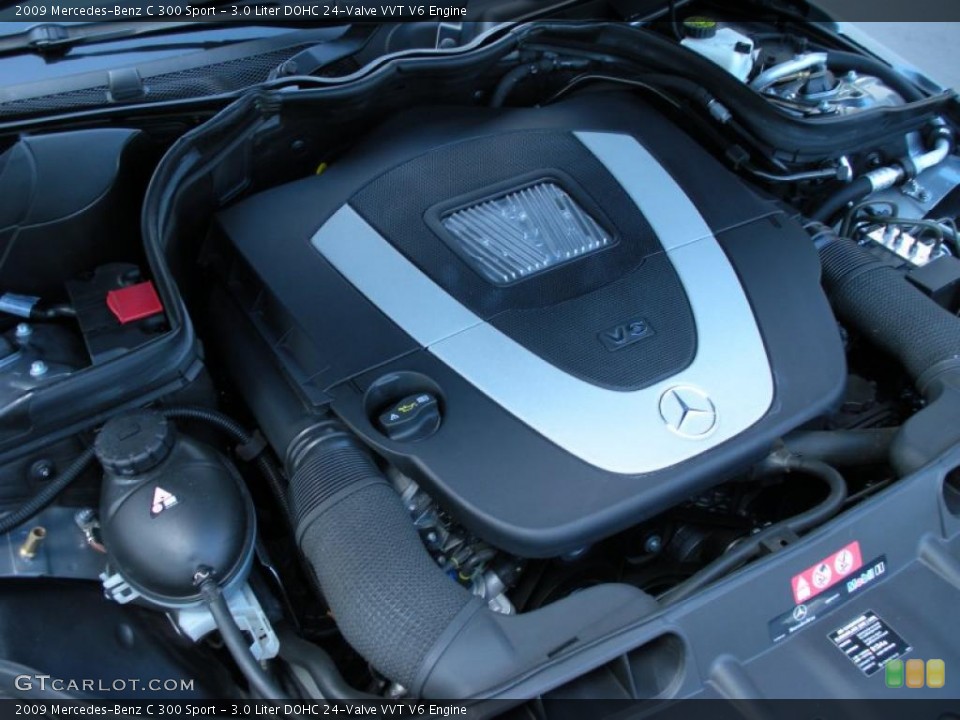 3.0 Liter DOHC 24-Valve VVT V6 Engine for the 2009 Mercedes-Benz C #48516496