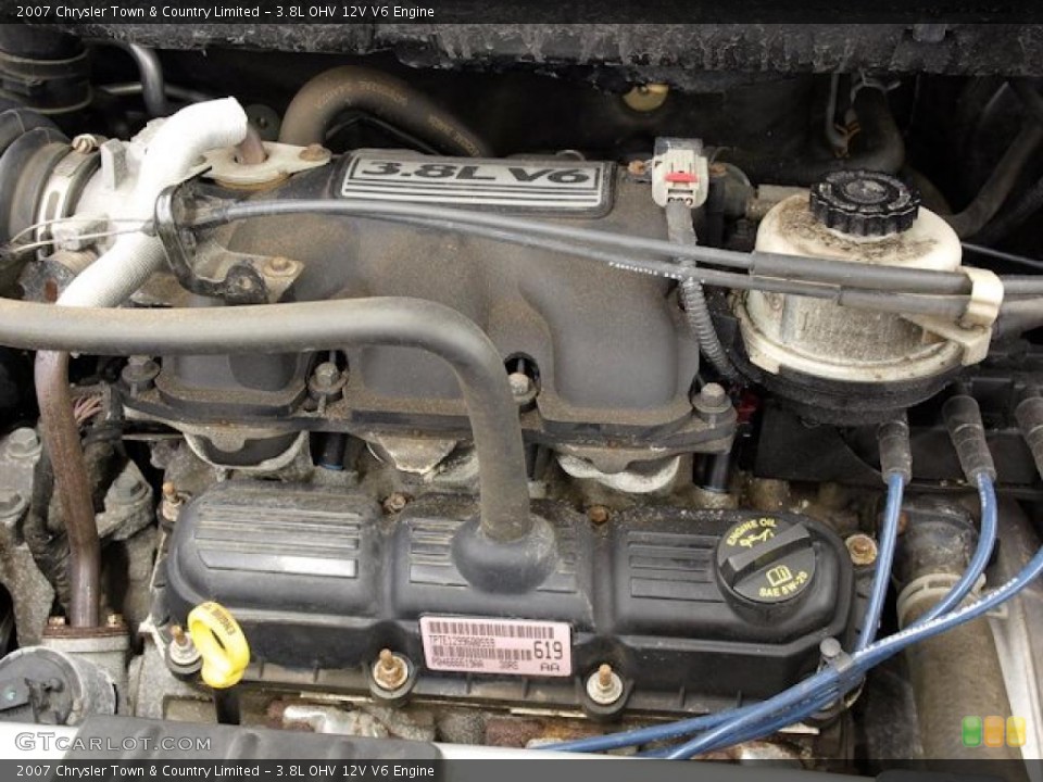 3.8L OHV 12V V6 Engine for the 2007 Chrysler Town & Country #48517651