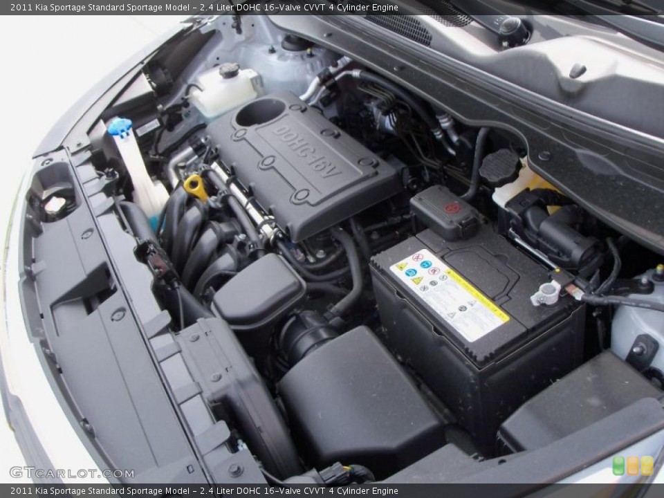 2.4 Liter DOHC 16-Valve CVVT 4 Cylinder Engine for the 2011 Kia Sportage #48518536