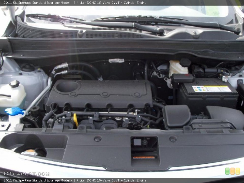 2.4 Liter DOHC 16-Valve CVVT 4 Cylinder Engine for the 2011 Kia Sportage #48518545