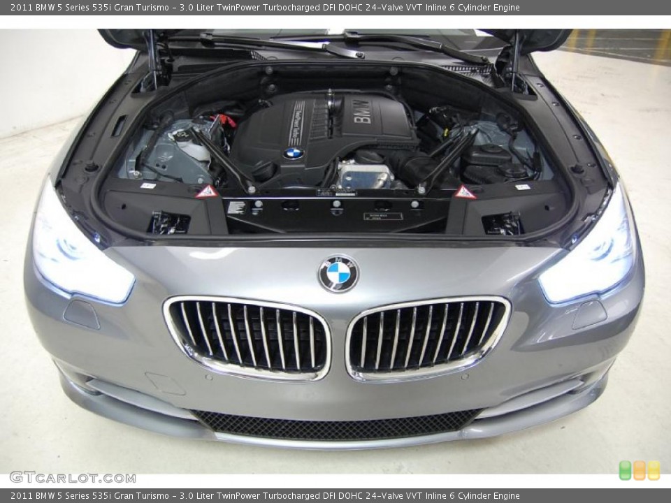 3.0 Liter TwinPower Turbocharged DFI DOHC 24-Valve VVT Inline 6 Cylinder Engine for the 2011 BMW 5 Series #48544247