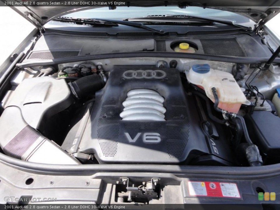 2.8 Liter DOHC 30-Valve V6 Engine for the 2001 Audi A6 #48550355