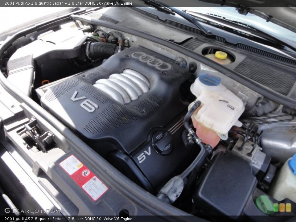 2.8 Liter DOHC 30-Valve V6 Engine for the 2001 Audi A6 #48550358