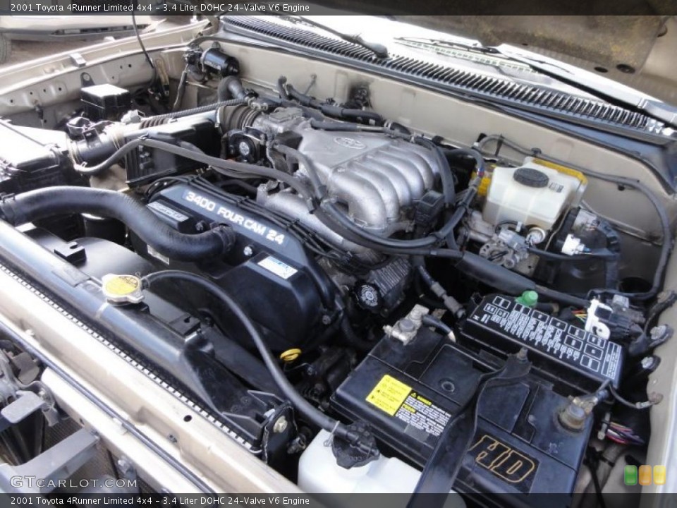 3.4 Liter DOHC 24-Valve V6 Engine for the 2001 Toyota 4Runner #48553091