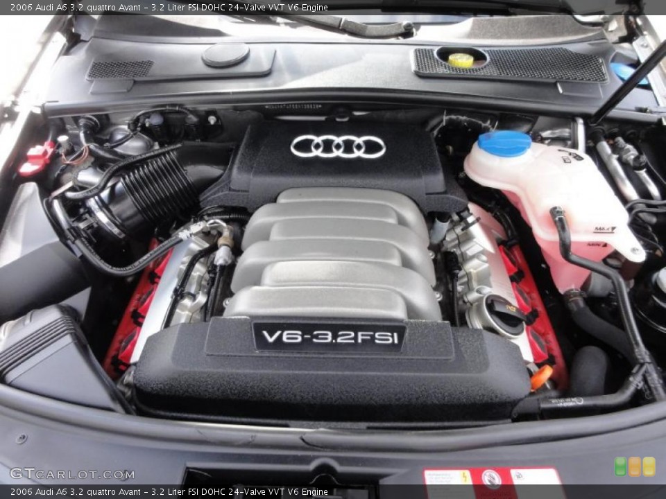 3.2 Liter FSI DOHC 24-Valve VVT V6 Engine for the 2006 Audi A6 #48553538
