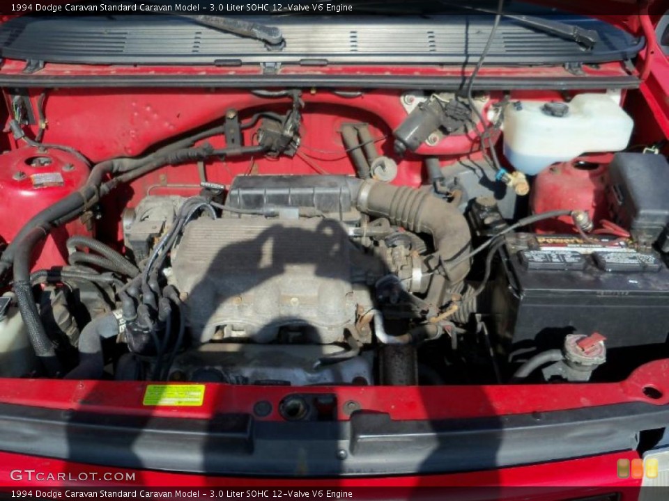 3.0 Liter SOHC 12-Valve V6 Engine for the 1994 Dodge Caravan #48559049