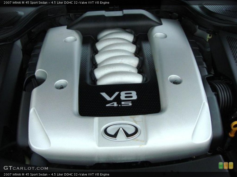 4.5 Liter DOHC 32-Valve VVT V8 Engine for the 2007 Infiniti M #48559655