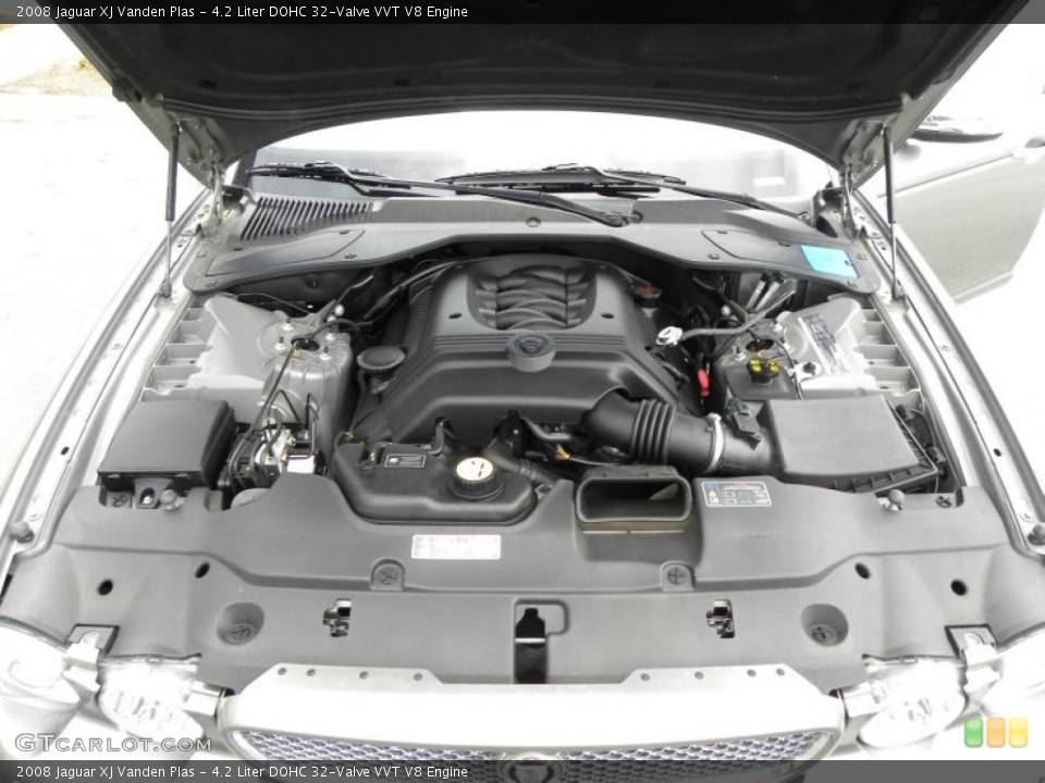 4.2 Liter DOHC 32-Valve VVT V8 Engine for the 2008 Jaguar XJ #48580530