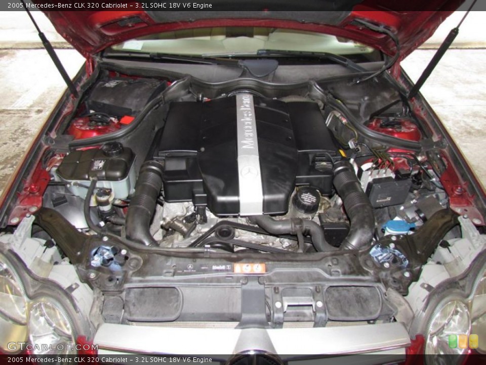 3.2L SOHC 18V V6 Engine for the 2005 Mercedes-Benz CLK #48582793