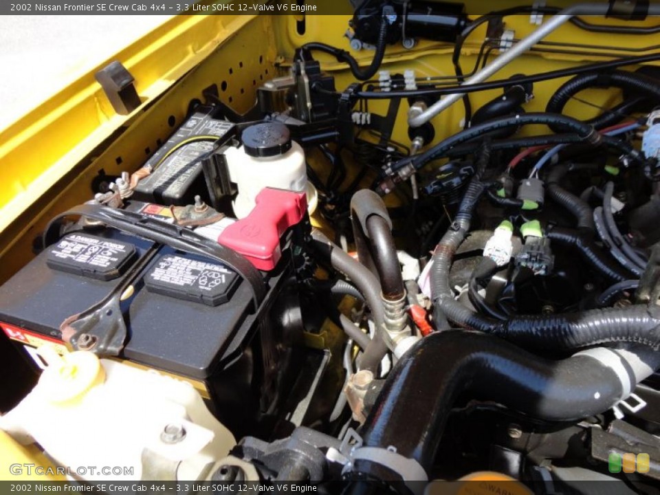 3.3 Liter SOHC 12-Valve V6 Engine for the 2002 Nissan Frontier #48603091