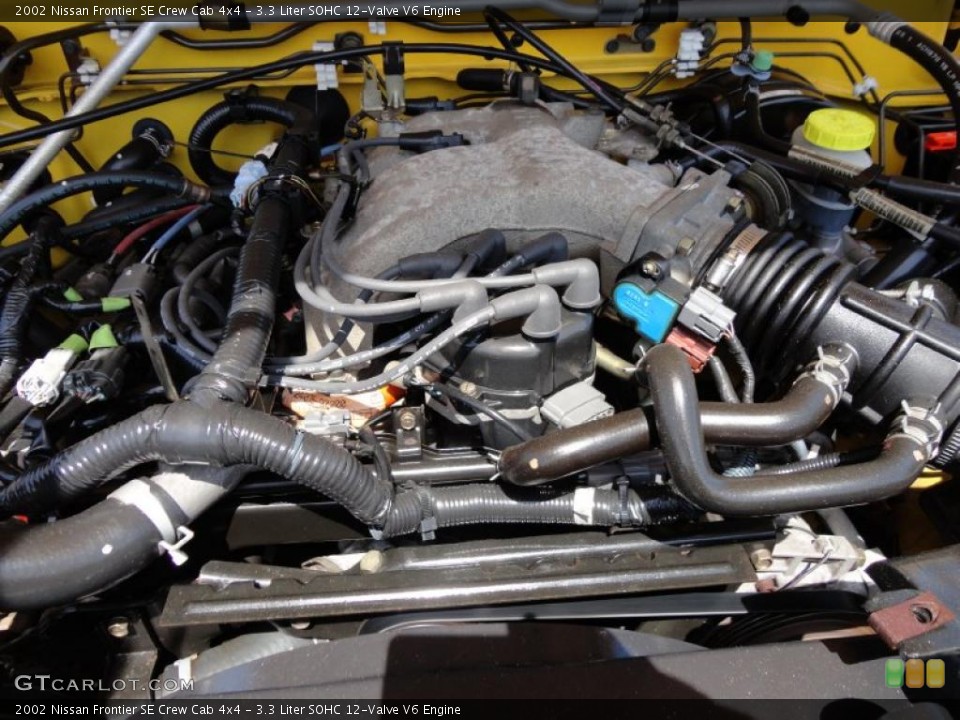 3.3 Liter SOHC 12-Valve V6 Engine for the 2002 Nissan Frontier #48603106