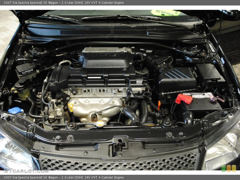 2.0 Liter DOHC 16V VVT 4 Cylinder Engine for the 2007 Kia Spectra #48604886