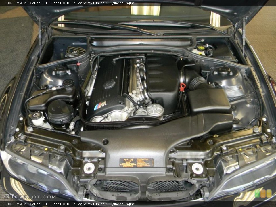 3.2 Liter DOHC 24-Valve VVT Inline 6 Cylinder Engine for the 2002 BMW M3 #48606722