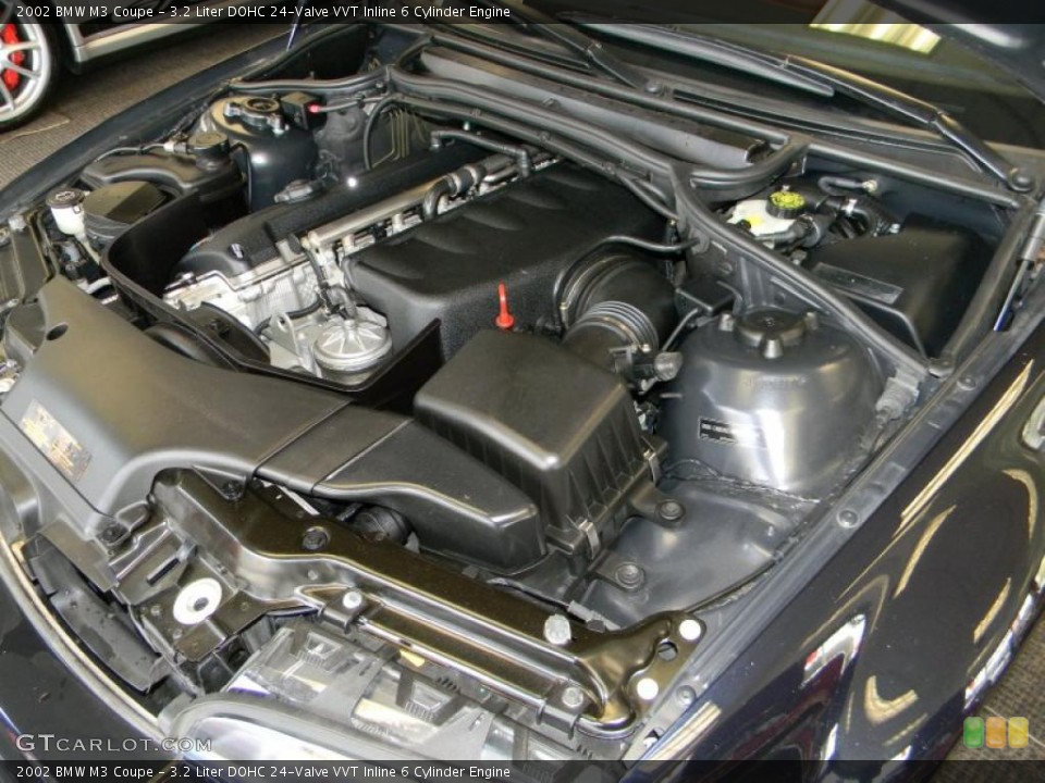 3.2 Liter DOHC 24-Valve VVT Inline 6 Cylinder Engine for the 2002 BMW M3 #48606734