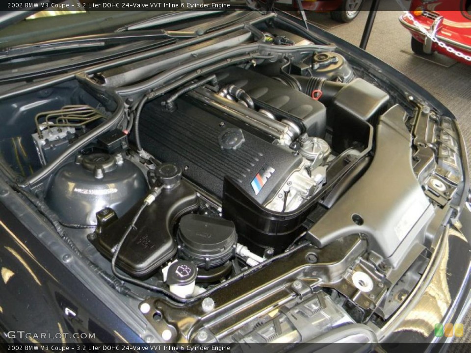 3.2 Liter DOHC 24-Valve VVT Inline 6 Cylinder Engine for the 2002 BMW M3 #48606743