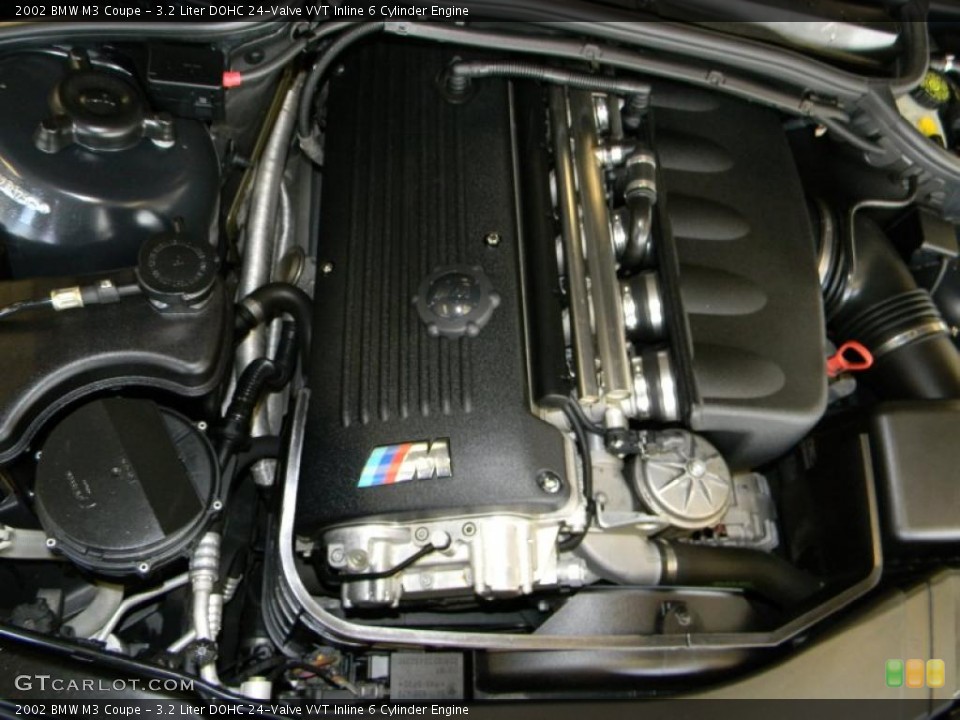 3.2 Liter DOHC 24-Valve VVT Inline 6 Cylinder Engine for the 2002 BMW M3 #48606758